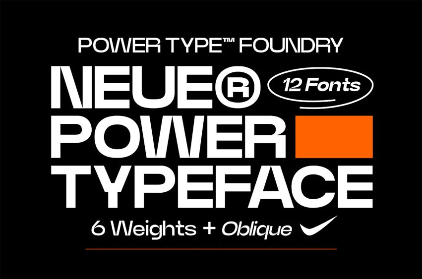 Neue Power Font