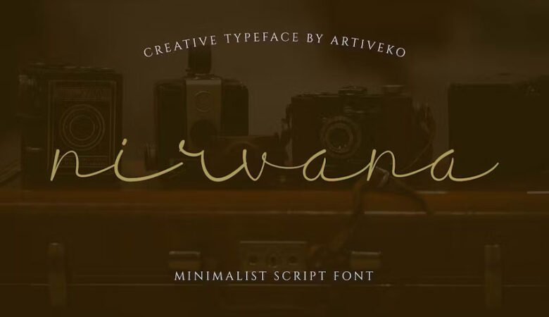 Nirvana Script Font