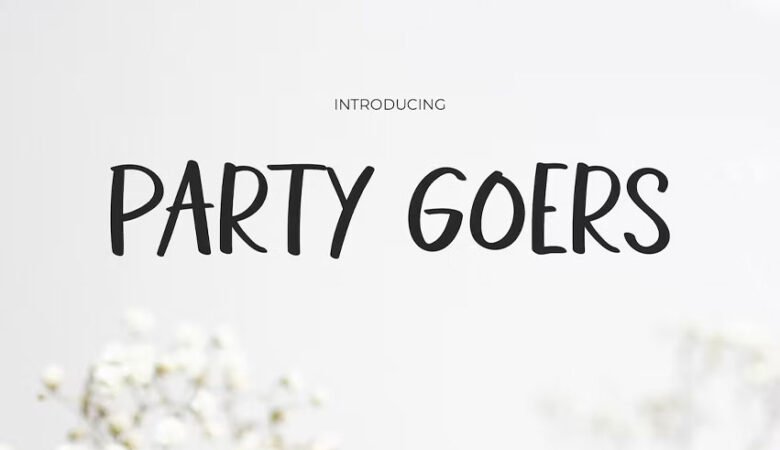 Party Goers Font