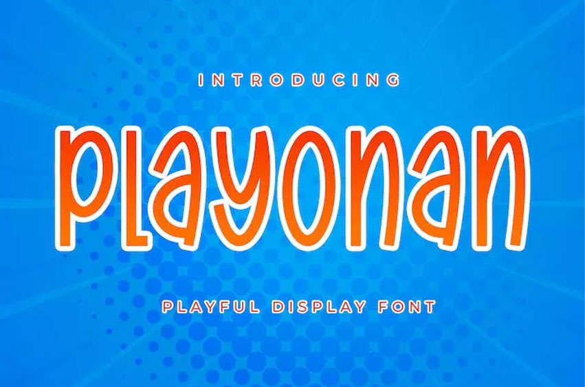 Playonan Font