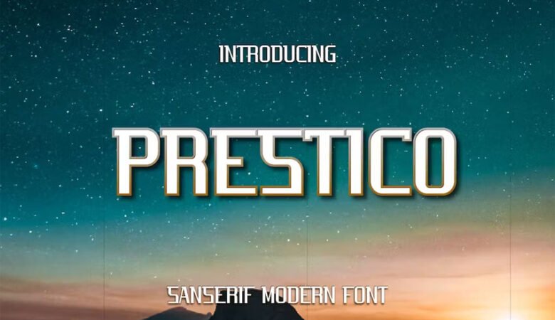 Prestico Font