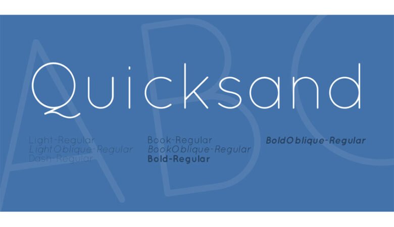 Quicksand Font
