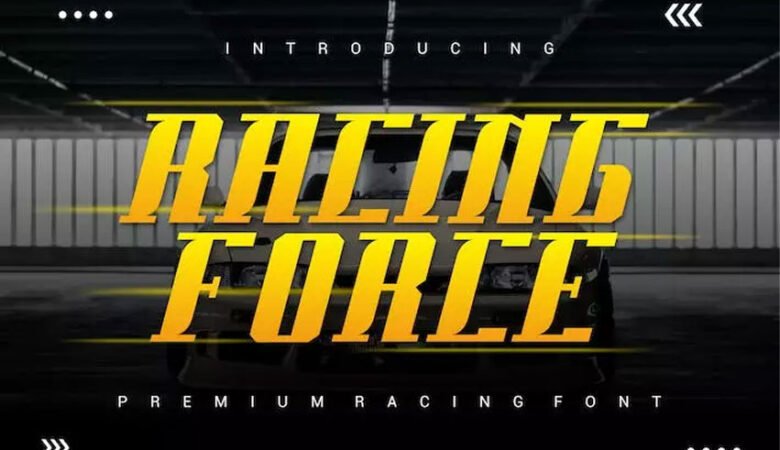 Racing Force Font