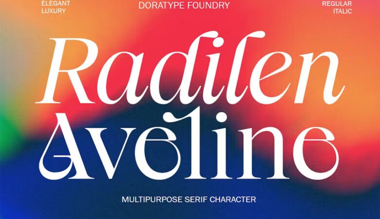 Radilen Aveline Font