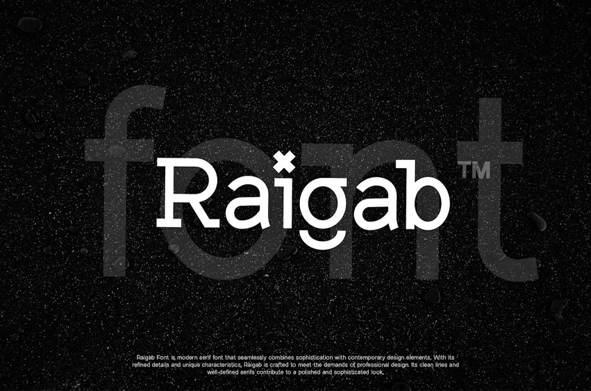 Raigab Font