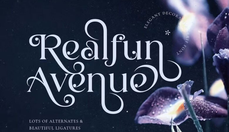 Realfun Avenue Font