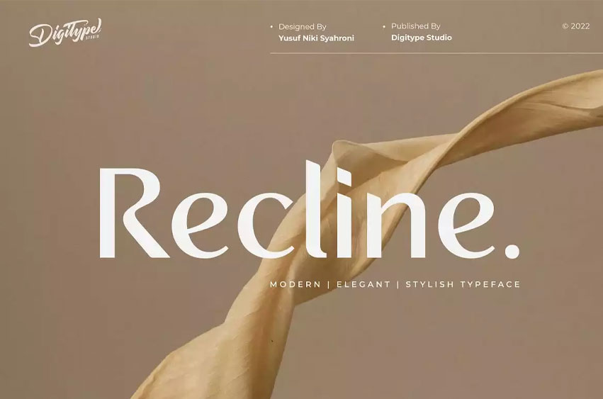 Recline Font