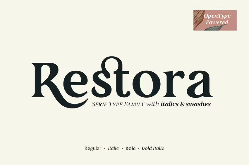 Restora Font