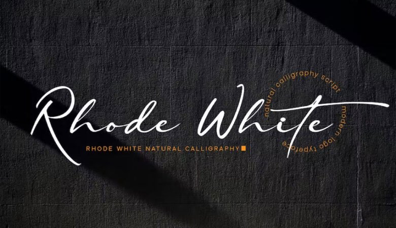 Rhode White Font