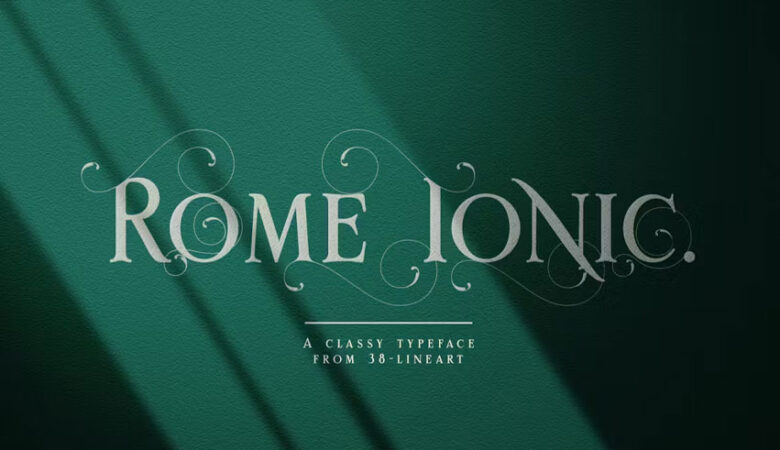 Rome Ionic Font