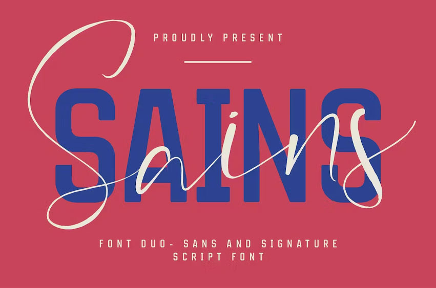 Sains Font