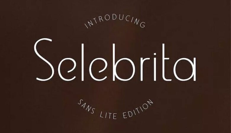 Selebrita Lite Font