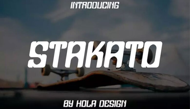 Stakato Font