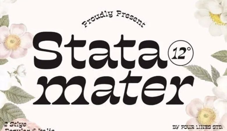 Stata Mater Font