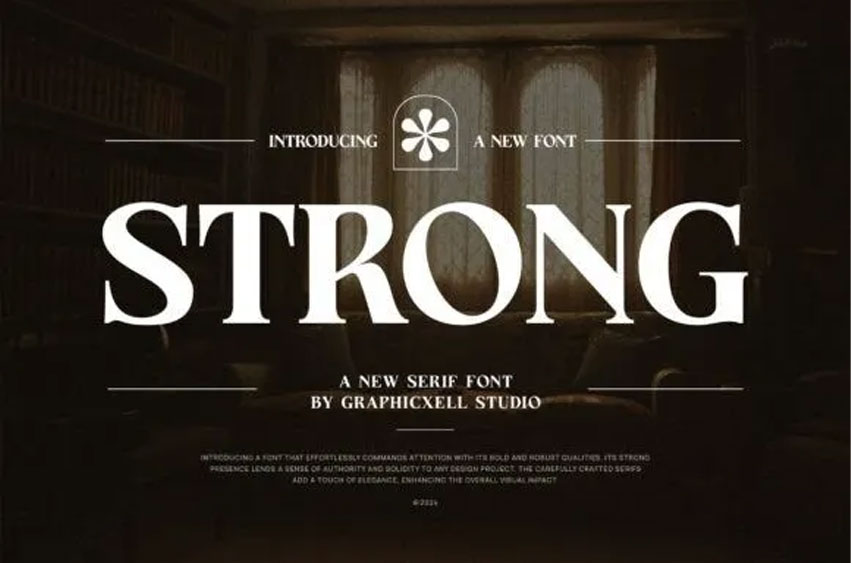 Strong Font