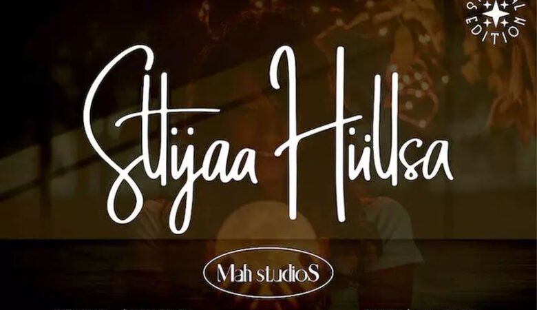 Sttiiyaa Hiillsa Font