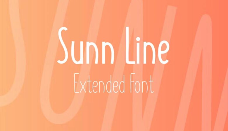 Sunn Line Sans Font