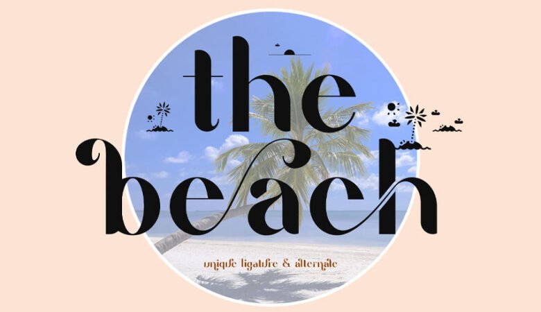 The Beach Font