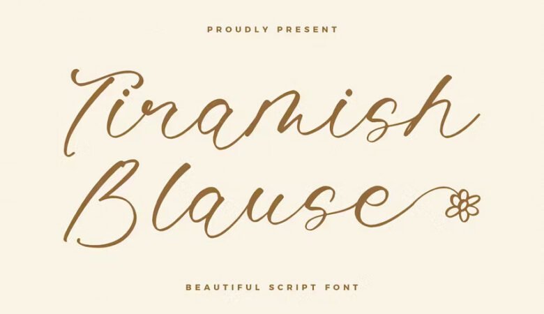 Tiramish Blause Font