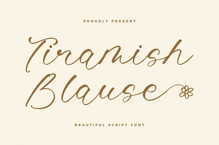 Tiramish Blause Font