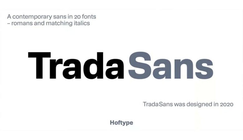 TradaSans Font