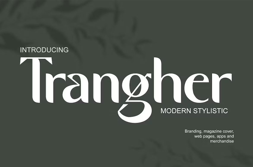 Trangher Font