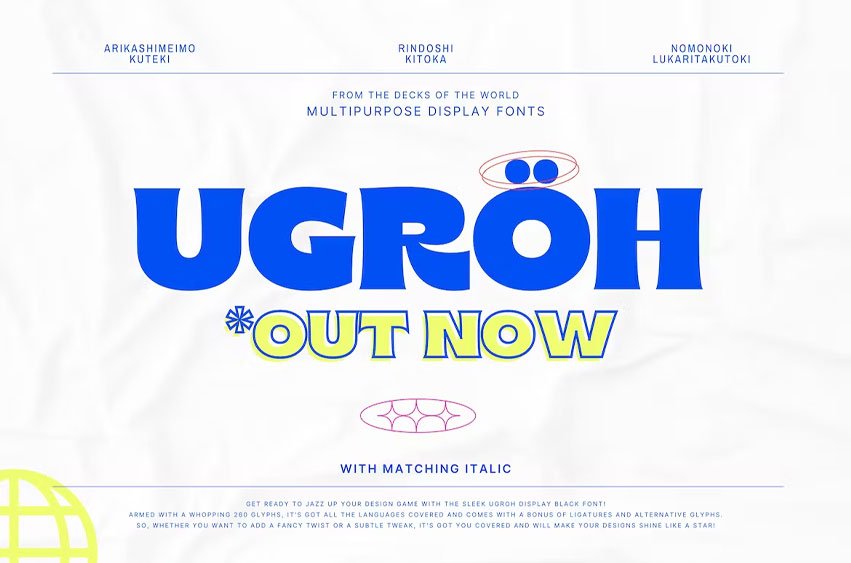 Ugroh Font