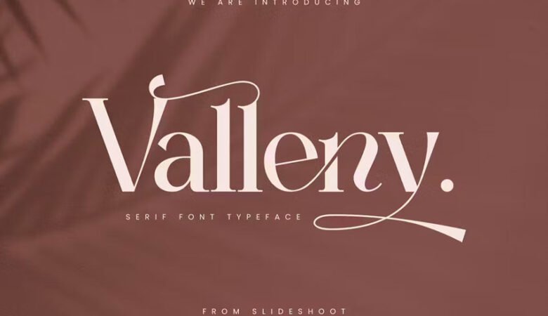 Valleny Font