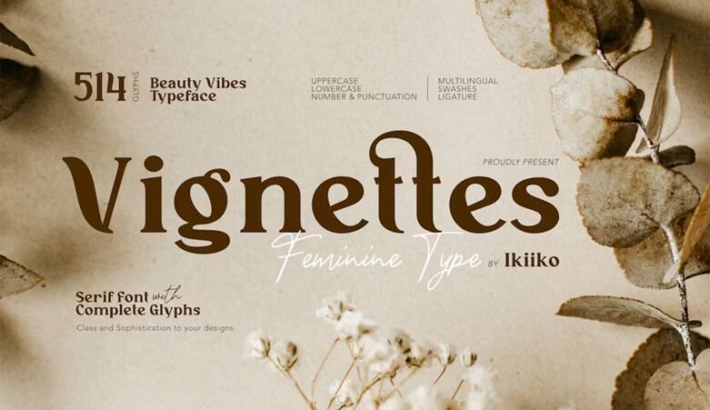 Vignettes Font
