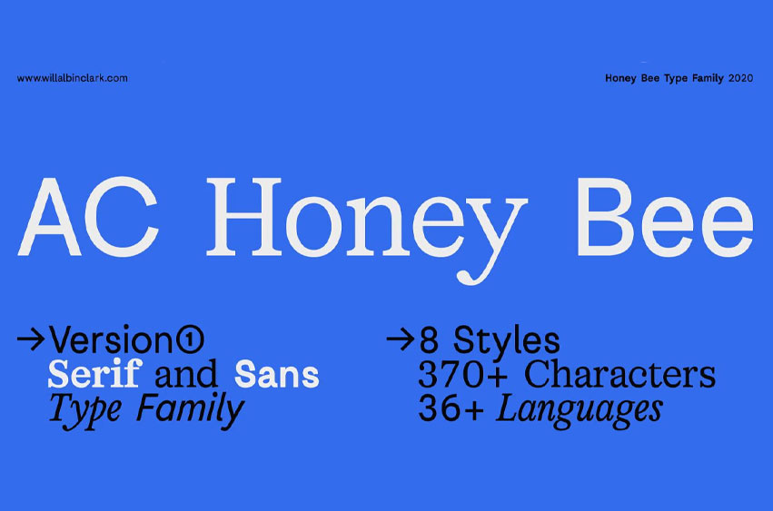 AC Honey Bee Font