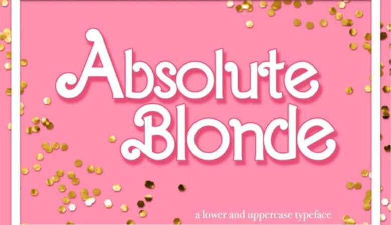 Absolute Blonde Font