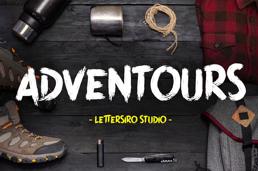 Adventours Font