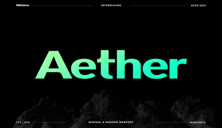 Aether Font