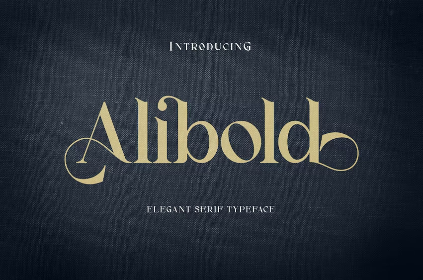 Alibold Font