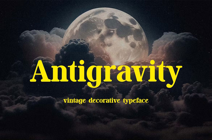 Antigravity Font