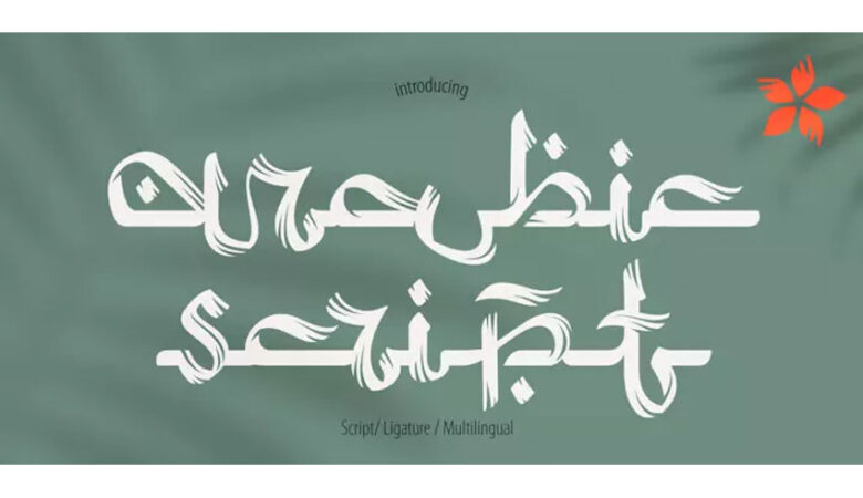 Arabic Script Font