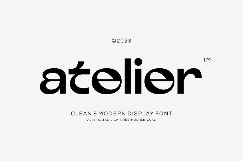 Atelier Font - FreeDaFonts