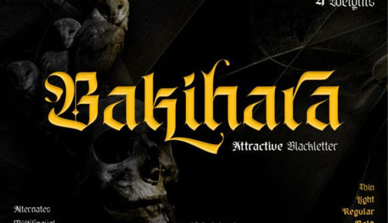 Bakihara Font