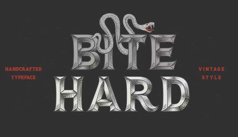Bite Hard Font