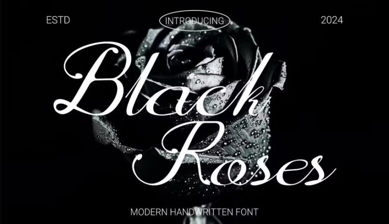 BlackRoses Font