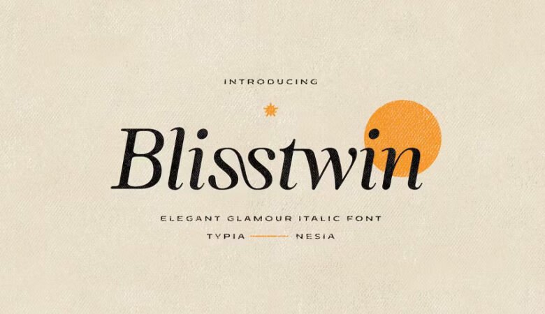 Blisstwin Font