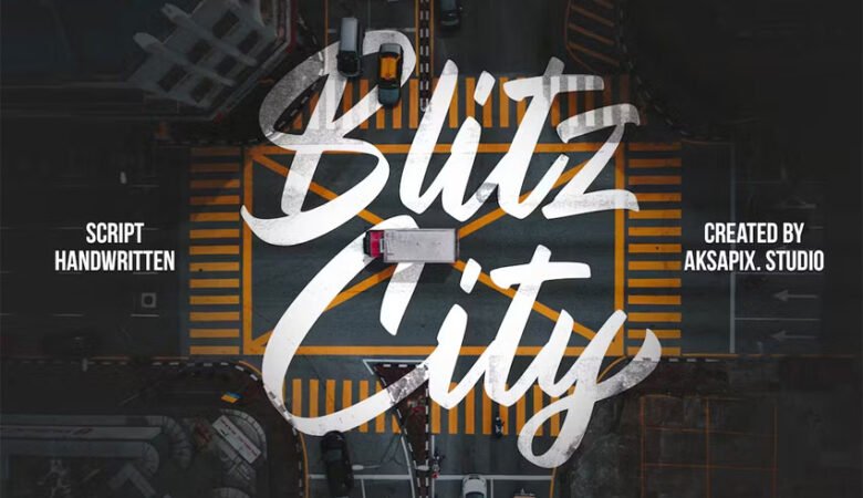 Blitz City Font