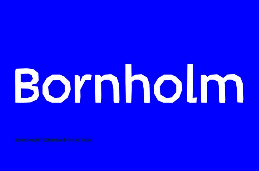 Bornholm Font