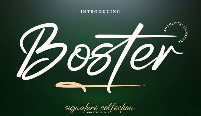 Boster Font