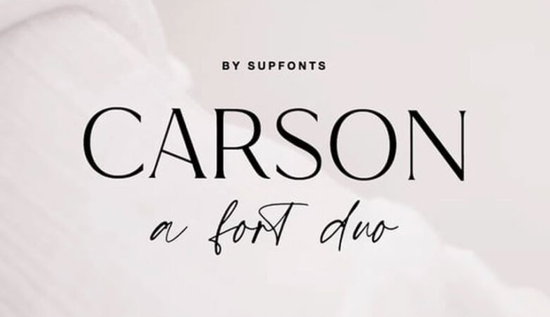 Carson Duo Font