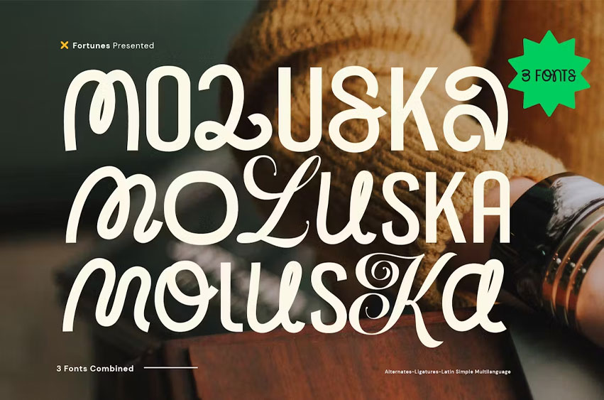 Cd Moluska Font