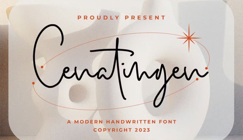 Cenatingen Font