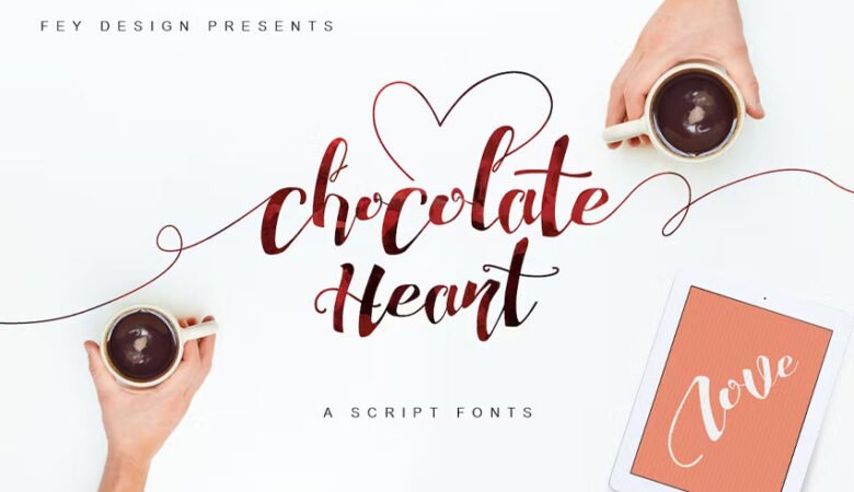Chocolate Heart Font