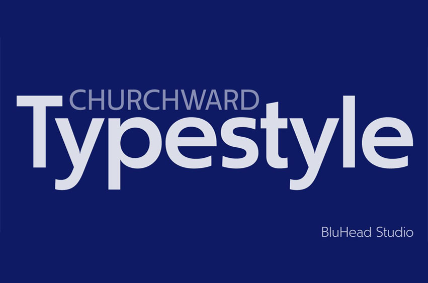Churchward Typestyle Font