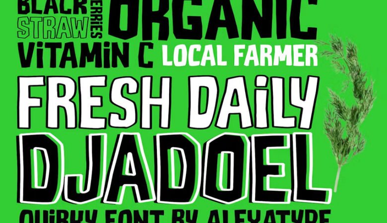 Djadoel Quirky Font